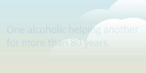 Alcoholics Anonymous - Visit us at www.aa.org"