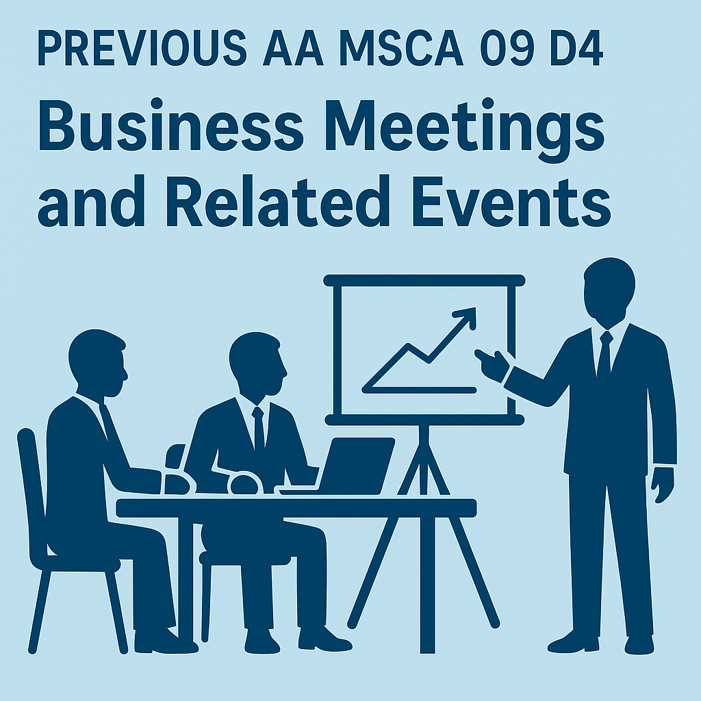 Past Business Meetings & Events