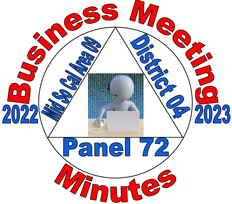 Business Meeting Minutes from June 1, 2022