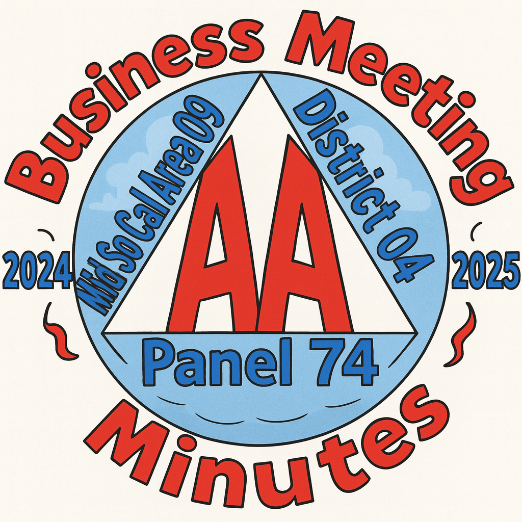 District 04 MSCA 09 Business Meeting Minutes from Panel 74