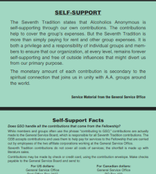F-42 Self-Support Card